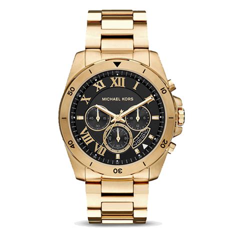 michael kors black and gold leather watch 2020|michael kors small gold watch.